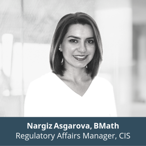 Nargiz Asgarova, Bmath, Regulatory Affairs Manager, CIS
