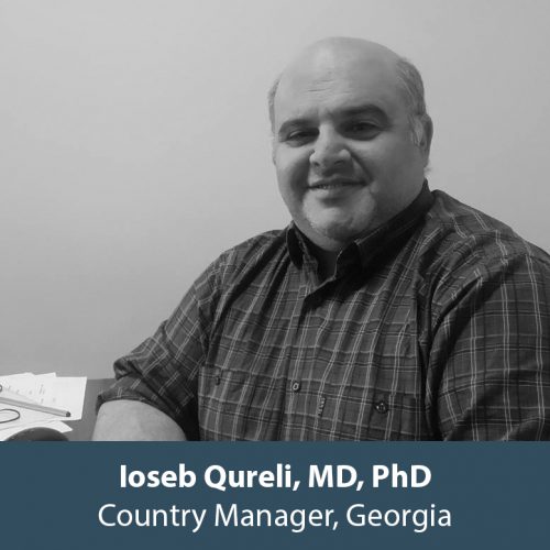 Ioseb Qureli, MD, PhD, Country Manager, Georgia