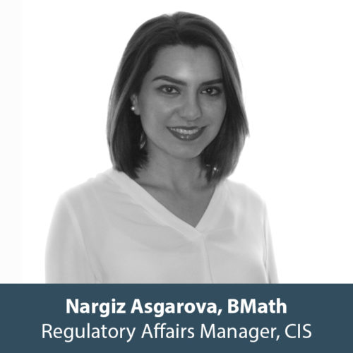 Nargiz Asgarova, Bmath, Regulatory Affairs Manager, CIS