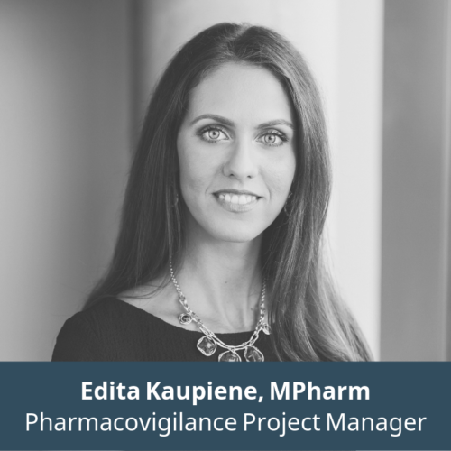 Edita Kaupienė, Pharmacovigilance Project Manager