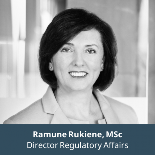 Ramunė Rūkienė, Director Regulatory Affairs